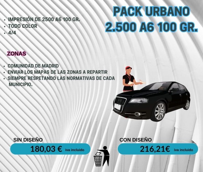 pack urbano